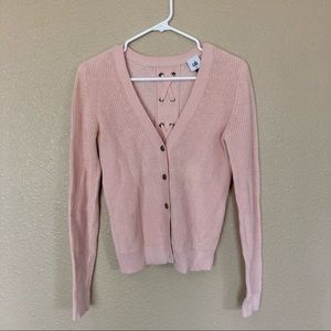Blush Pink Cardigan